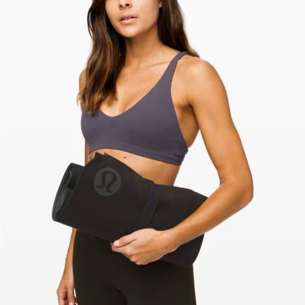 Lululemon Black Travel Mat